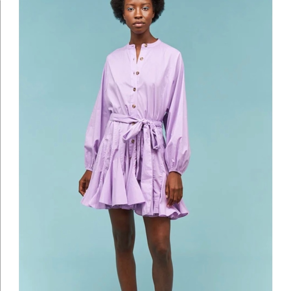 Rhode lavender Emma Dress SMALL like new